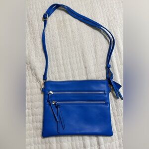New Blue cross body with out tags